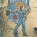 Mosaic, downtown Yoshkar Ola