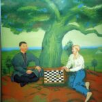 Chess, compulsory in Kalmyk schools, unites the races. Chess City, Kalmykia.