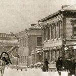 Pre-Revolutionary Arkhangelsk, the world's largest wooden metropolis. Image c/o Professor Yuri Barashkov.