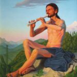 'Melody of Sunset', by V. Christ. If you look closely you can see his pubes. Now that's photorealism.
